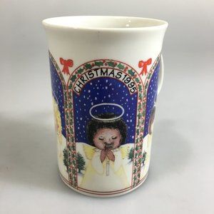Dunoon Christmas 1995 Angels Mug 10 oz Scotland